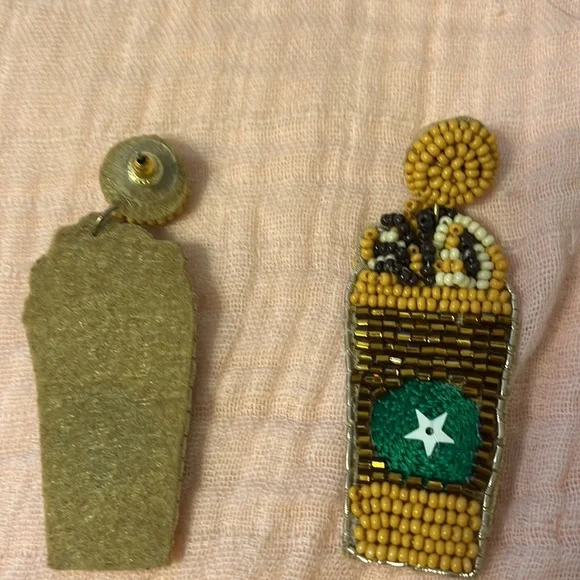 Cappuccino Earrings - Picture 2 of 2